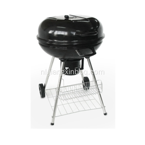 Houtskoolketel Barbecue Grill Zwart 22,5 Inch